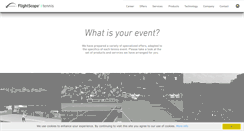 Desktop Screenshot of flightscopetennis.com